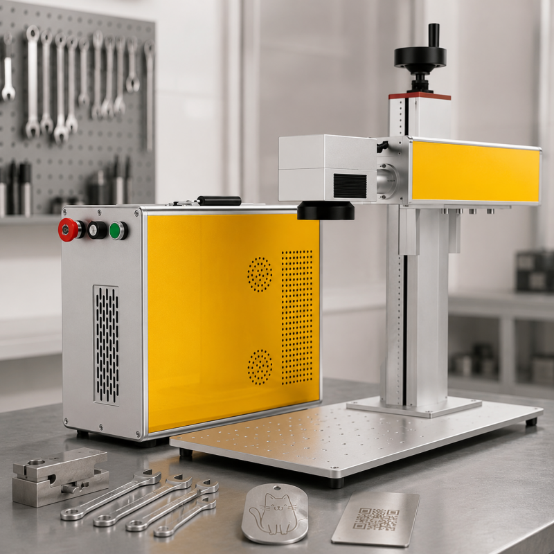 Industrial Fiber Laser - Online Fiber Laser Marking Machine For