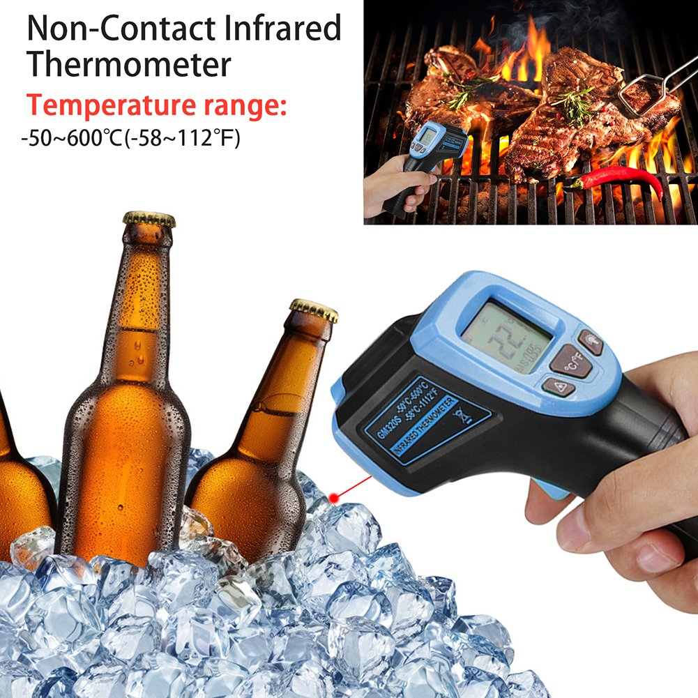 Industrial Laser Pointer - GM320S Non-Contact Industrial High Temperature Gun