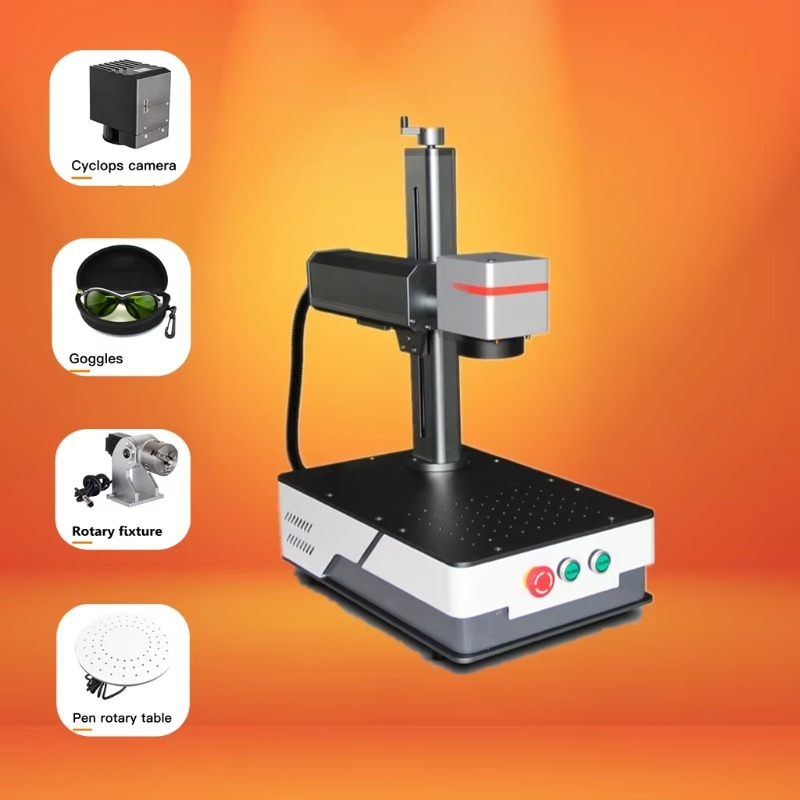 Industrial Laser Types - Split Type Fiber Laser Marker With