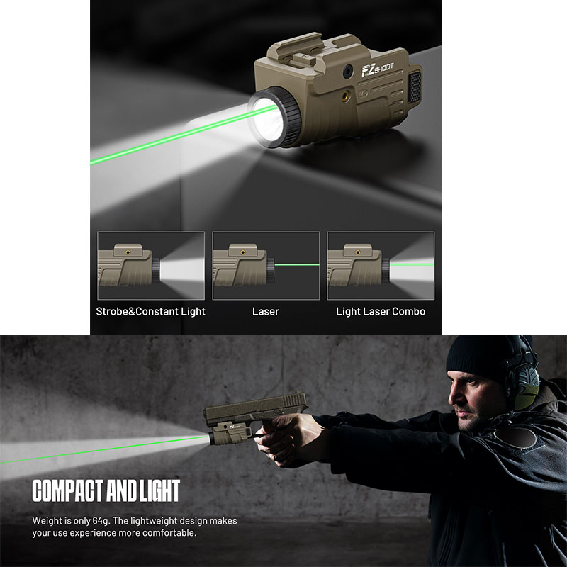 EZshoot Flashlight Pistol Ligh - Industrial Green Laser incelemesi ve fiyatı