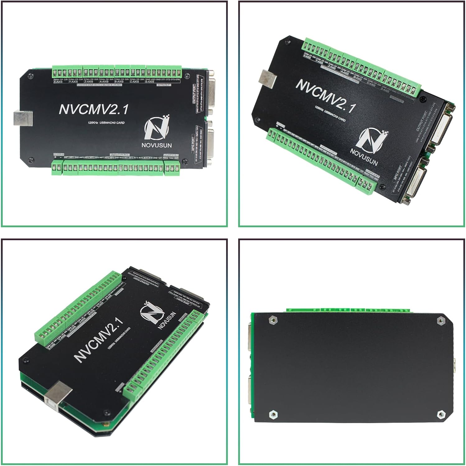 6 Axis 125KHz NVCM USB Mach3 S - Breakout Board Mach3 incelemesi ve fiyatı