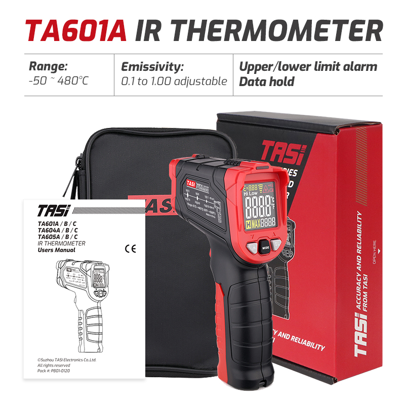 TA601A TA601B TA601C Infrared  - Industrial Laser Thermometer Gun incelemesi ve fiyatı