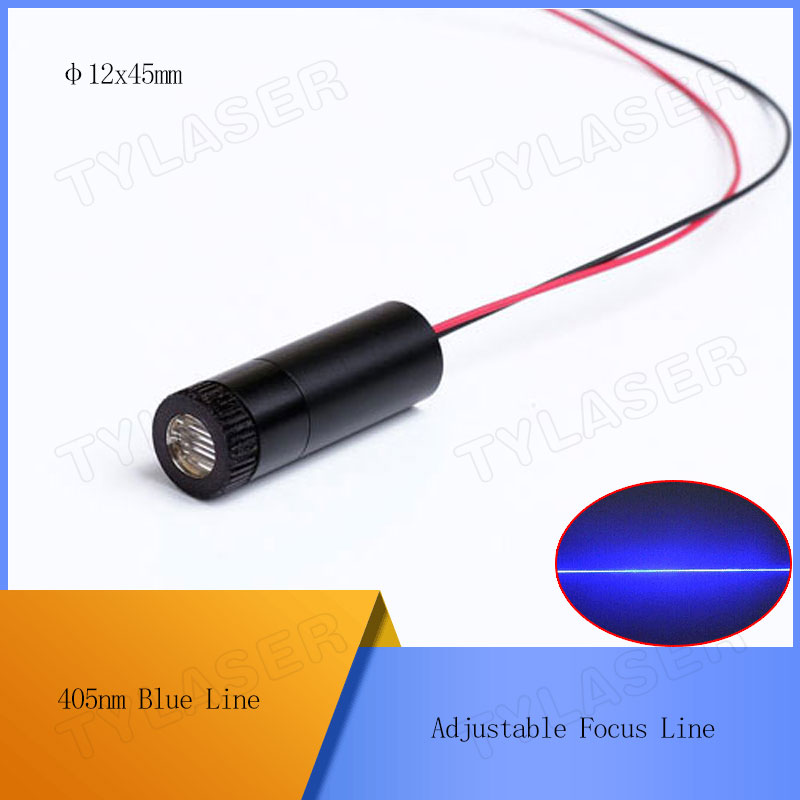 D12X45mm Focusable 405nm Blue  - Industrial Laser Line Generator incelemesi ve fiyatı