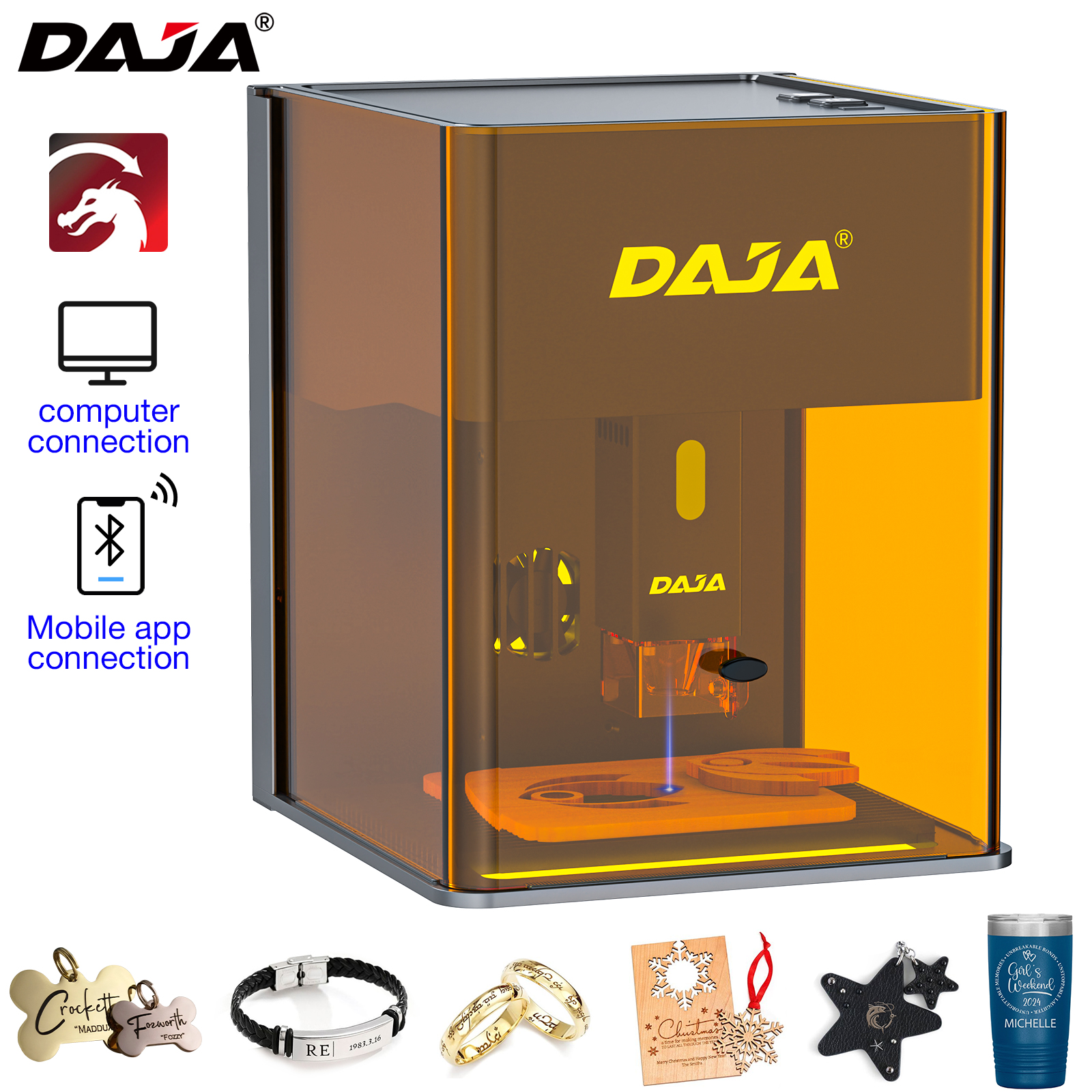 DAJA DJ6 Pro Mini Laser Engrav - Acrylic Cutting Machine incelemesi ve fiyatı