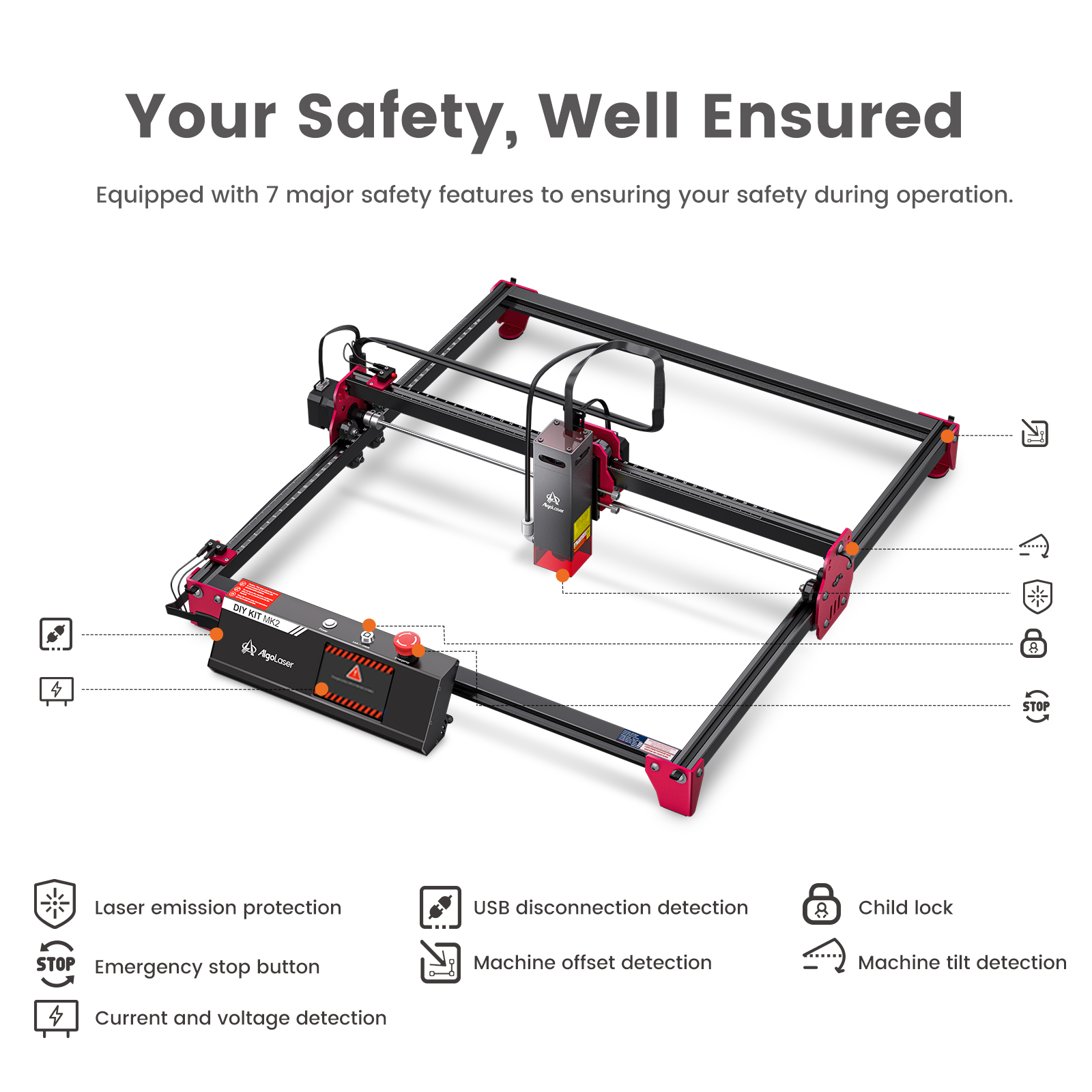 AlgoLaser Laser Engraving Mach - Industrial Laser Cutting incelemesi ve fiyatı