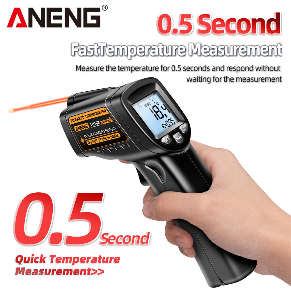 Infrared Laser Thermometer Ind - Industrial Laser Thermometer Gun incelemesi ve fiyatı