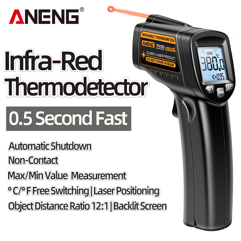 Infrared Laser Thermometer Ind - Industrial Laser Thermometer Gun incelemesi ve fiyatı