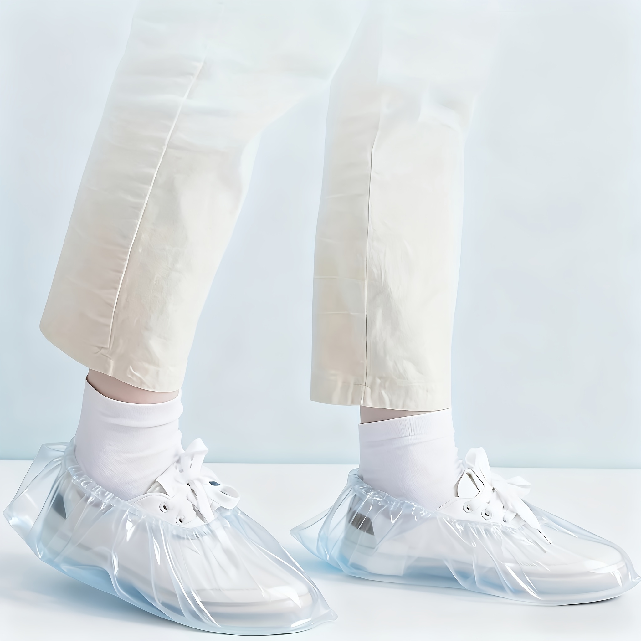 200pcs Disposable Plastic Shoe - Dust Shoe Cnc incelemesi ve fiyatı