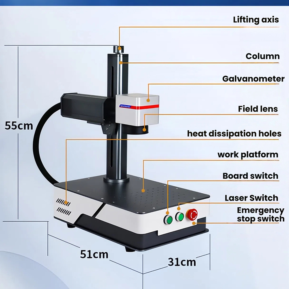 WaveTopSign 20W 30W Fiber Lase - Fiber Laser Source 20W incelemesi ve fiyatı