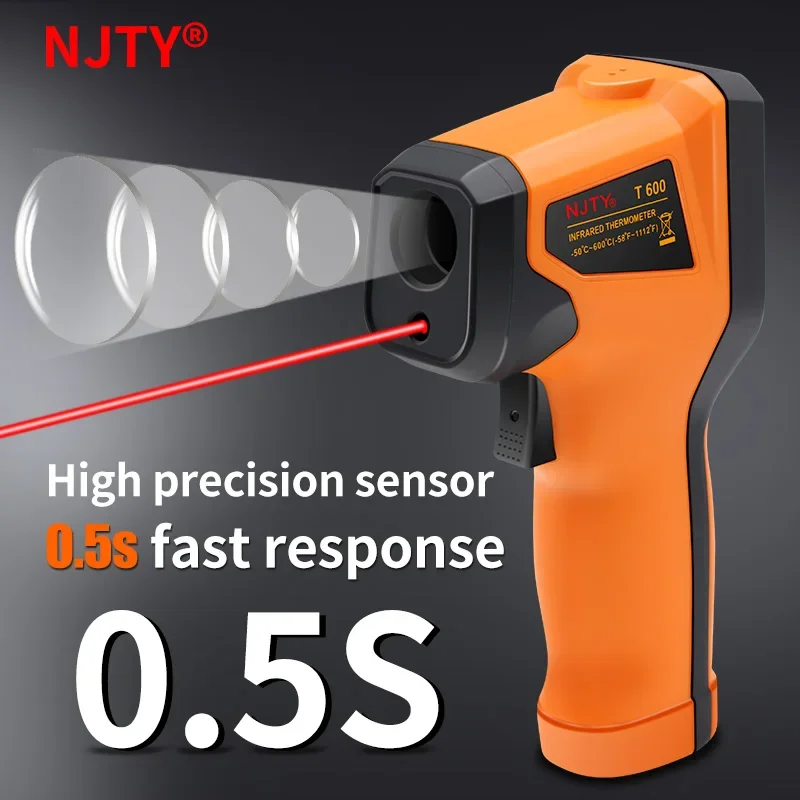 T400 T600 Digital Infrared The - Industrial Laser Thermometer Gun incelemesi ve fiyatı
