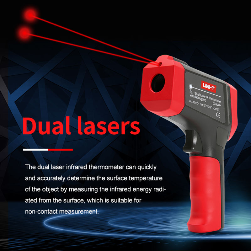 UNI-T Digital Infrared Thermom - Industrial Laser Thermometer Gun incelemesi ve fiyatı
