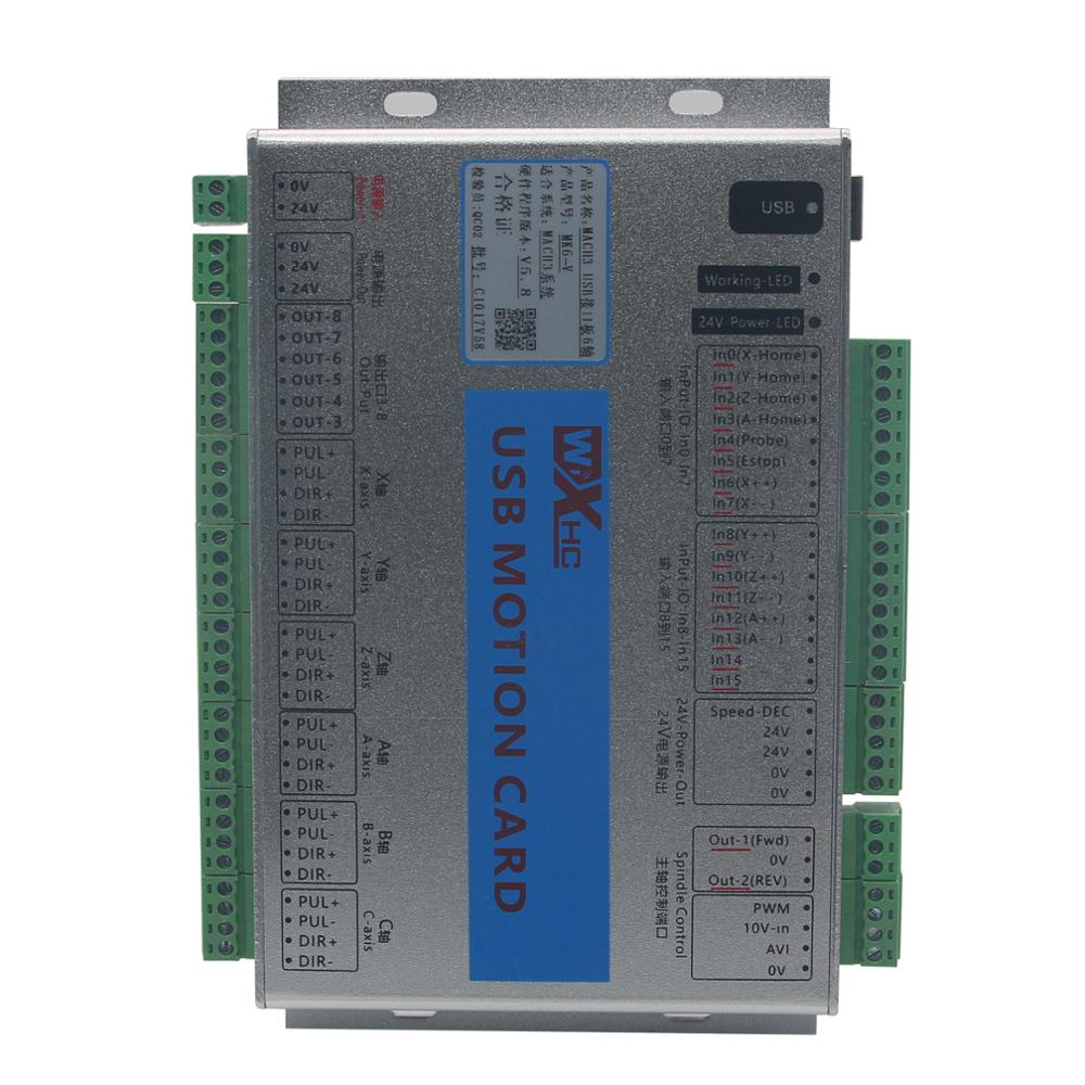 Upgrade Mach3 2MHz MK6-V 6 Axi - Breakout Board Mach3 incelemesi ve fiyatı