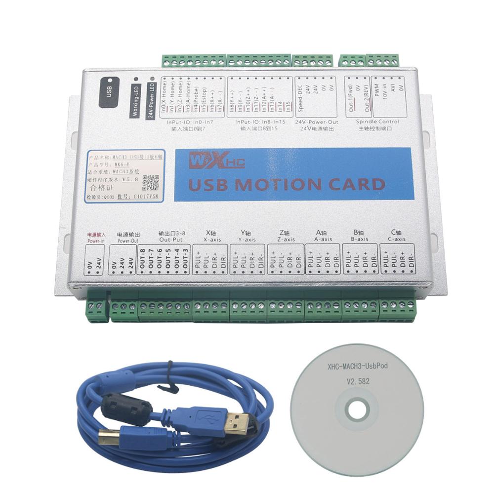 Upgrade Mach3 2MHz MK6-V 6 Axi - Breakout Board Mach3 incelemesi ve fiyatı