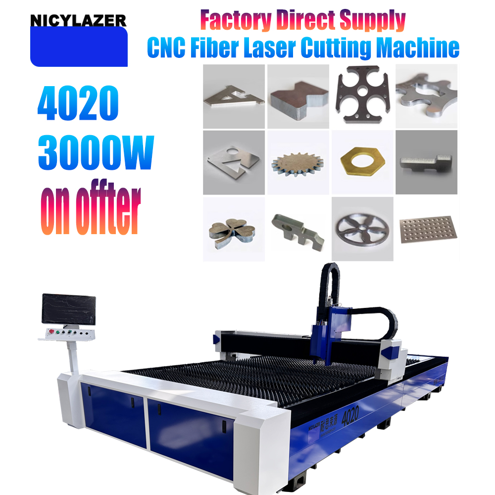NICYLAZER CNC 3000W 4020 Fiber - Industrial Laser Cutters incelemesi ve fiyatı