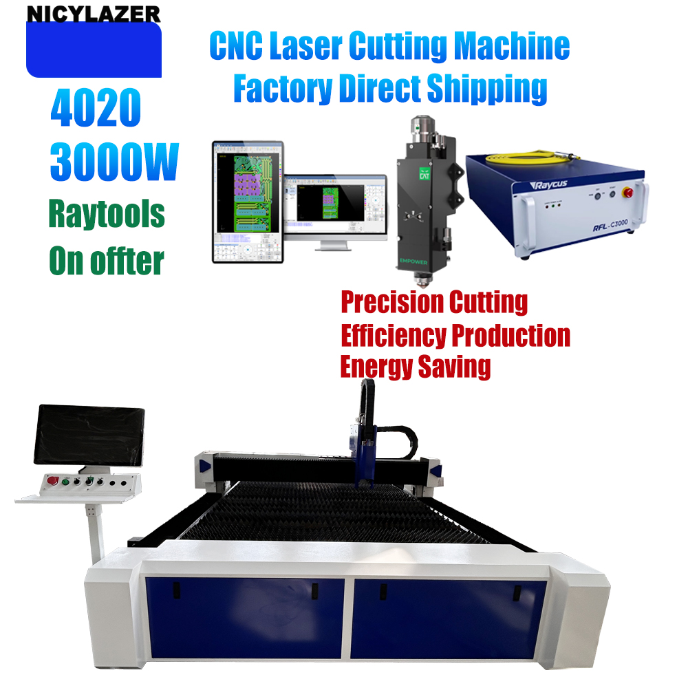 NICYLAZER CNC 3000W 4020 Fiber - Industrial Laser Cutters incelemesi ve fiyatı