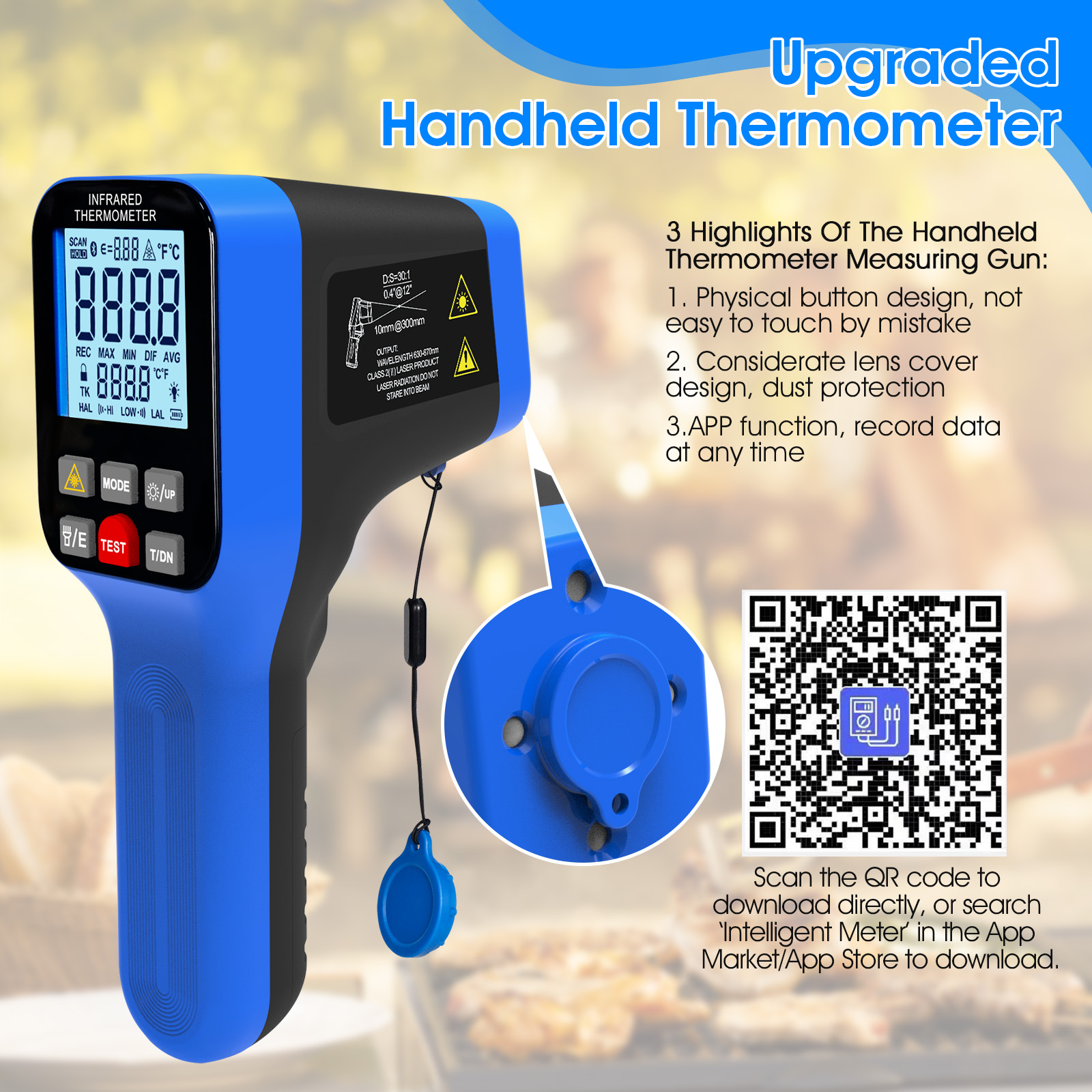 Industrial Thermometer Gun -50 - Industrial Laser Types incelemesi ve fiyatı