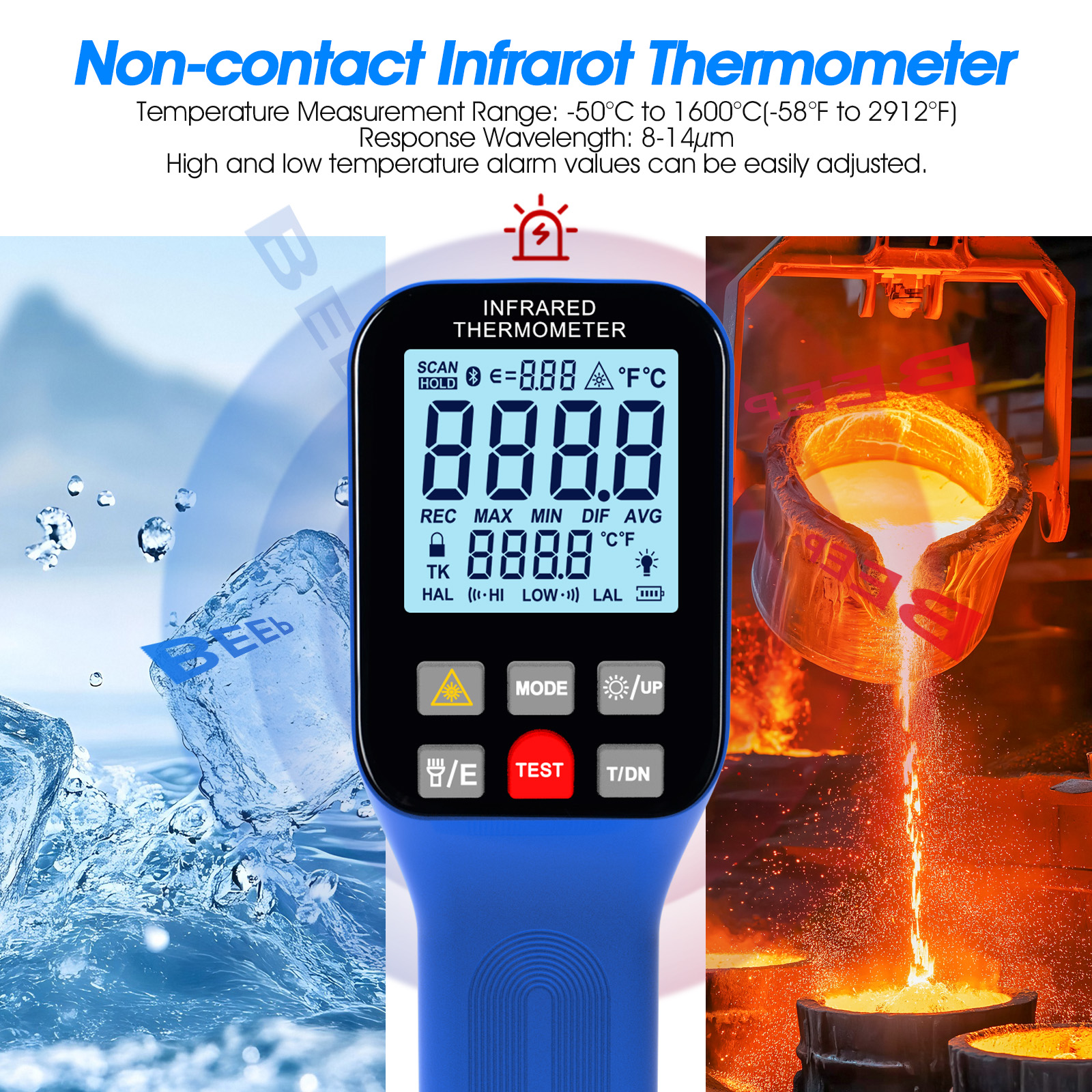 Industrial Thermometer Gun -50 - Industrial Laser Types incelemesi ve fiyatı