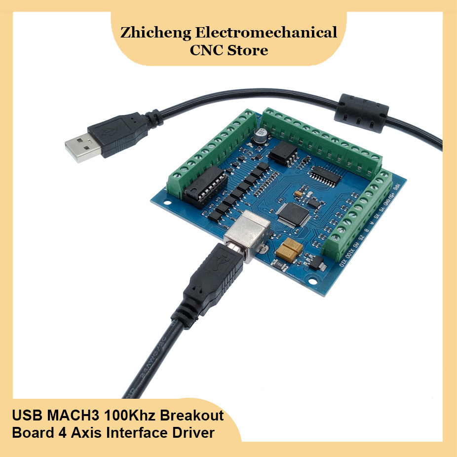 CNC Breakout board USB MACH3 e - Breakout Board Mach3 incelemesi ve fiyatı