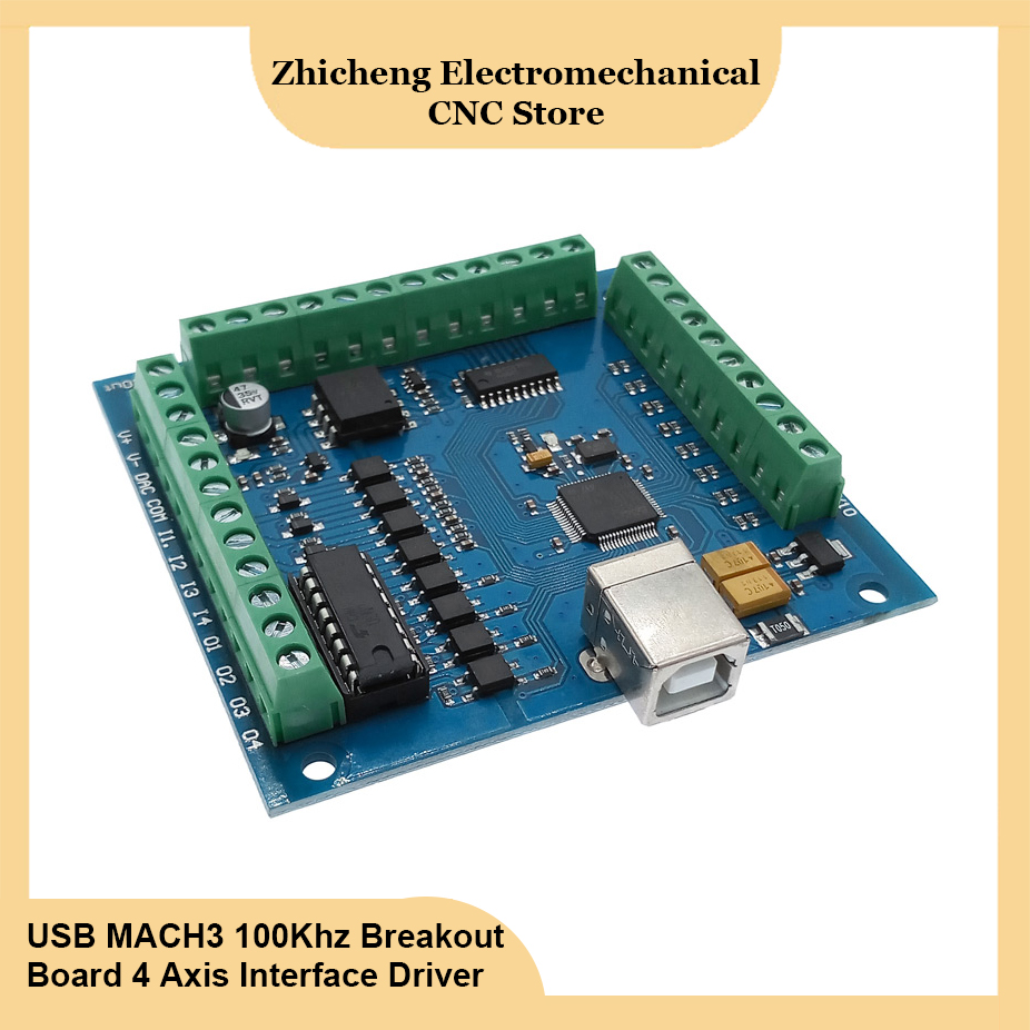 CNC Breakout board USB MACH3 e - Breakout Board Mach3 incelemesi ve fiyatı