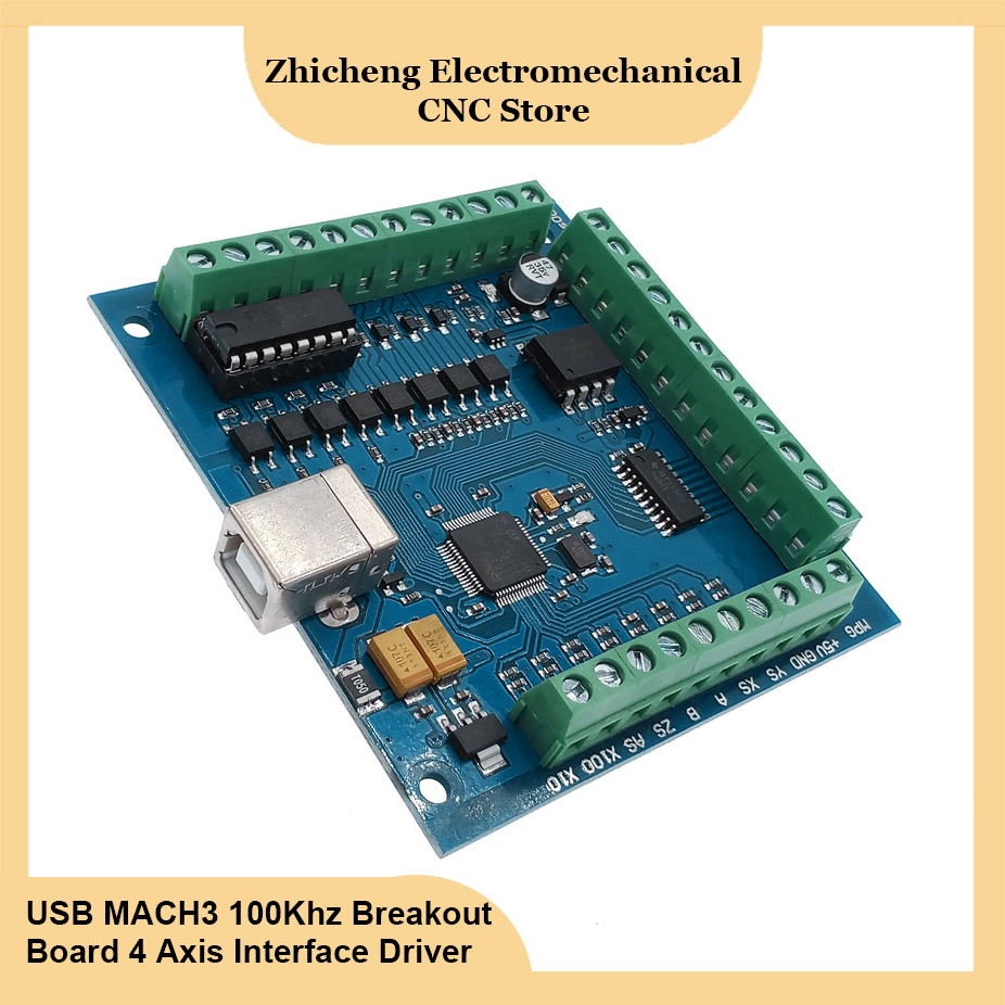 CNC Breakout board USB MACH3 e - Breakout Board Mach3 incelemesi ve fiyatı