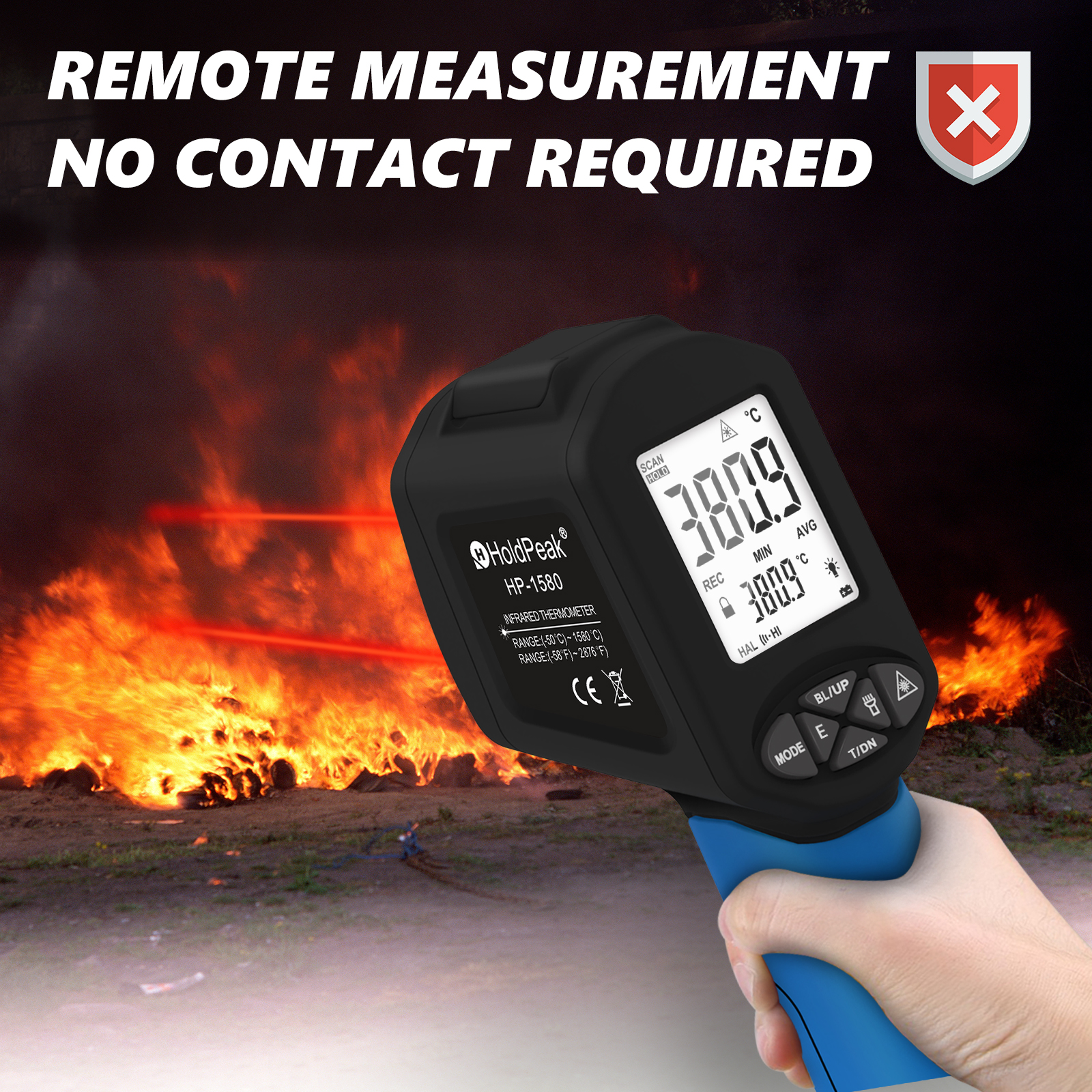 Industrial Infrared Thermomete - Industrial Laser Thermometer Gun incelemesi ve fiyatı