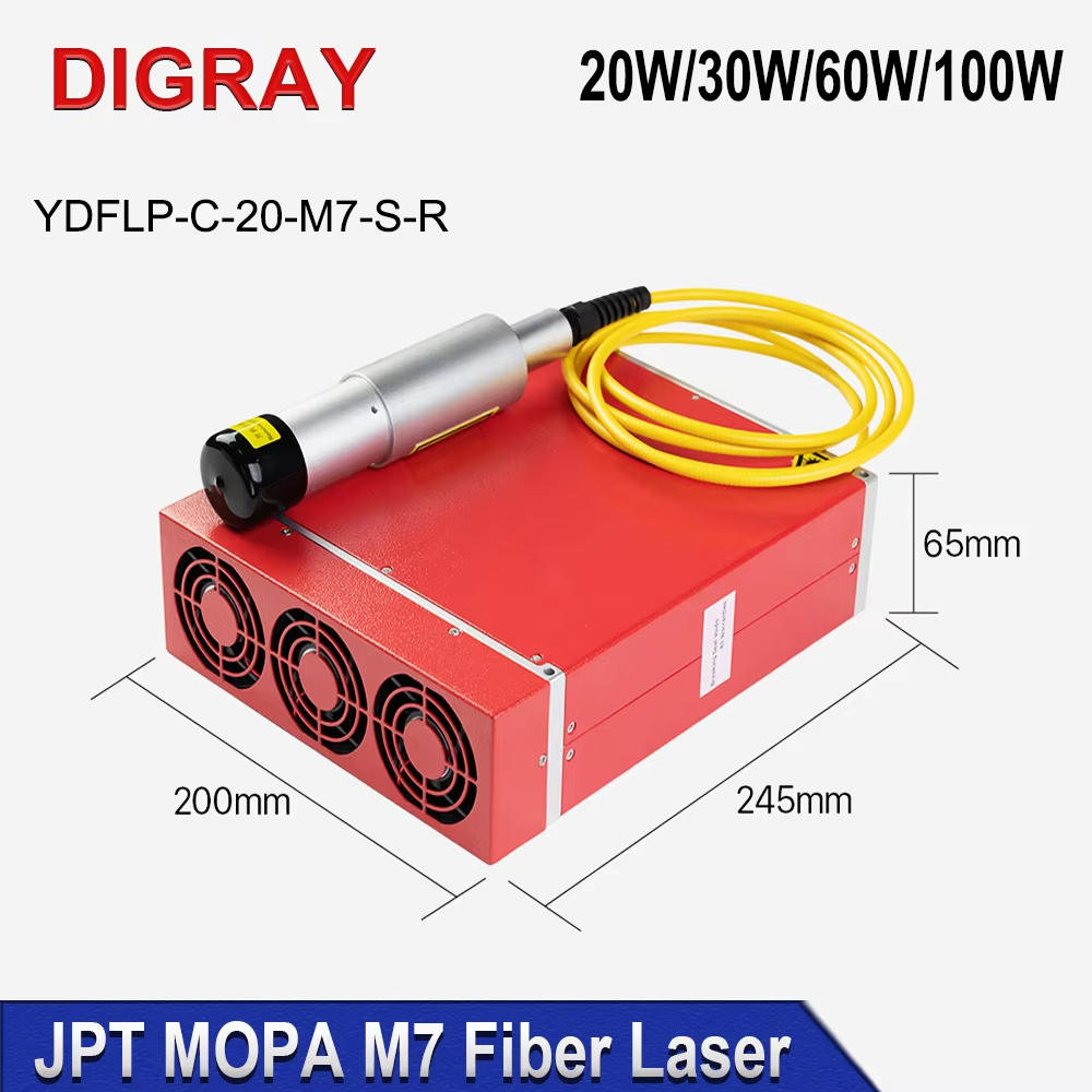 DIGRAY JPT MOPA M7 Pulse Fiber - Fiber Laser Source 20W incelemesi ve fiyatı