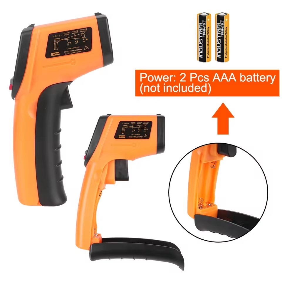 New T600 T600A Digital Infrare - Industrial Laser Thermometer Gun incelemesi ve fiyatı