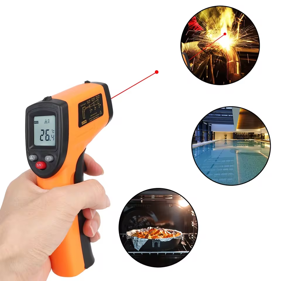 New T600 T600A Digital Infrare - Industrial Laser Thermometer Gun incelemesi ve fiyatı