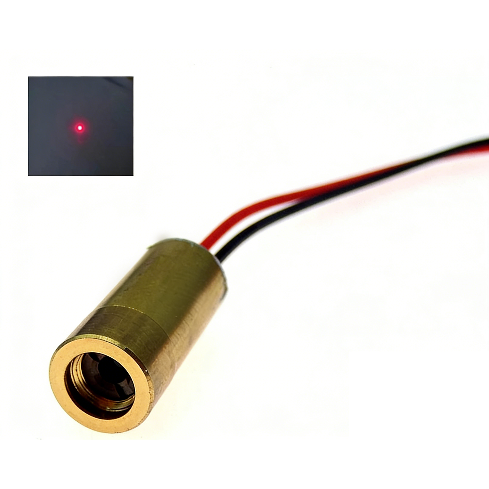 650nm 5mW Laser Diode Head 9mm - Industrial Laser Pointer incelemesi ve fiyatı