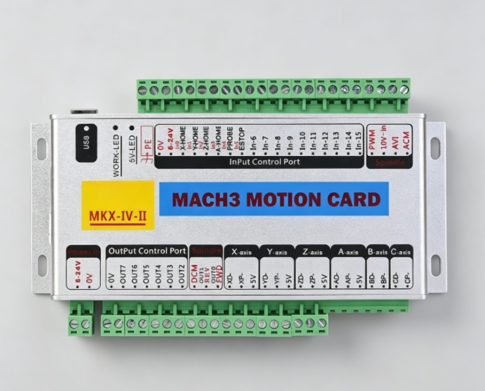 MK4-IV 4-Axis USB Motion Card  - Breakout Board Mach3 incelemesi ve fiyatı