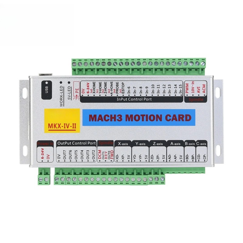 MK4-IV 4-Axis USB Motion Card  - Breakout Board Mach3 incelemesi ve fiyatı