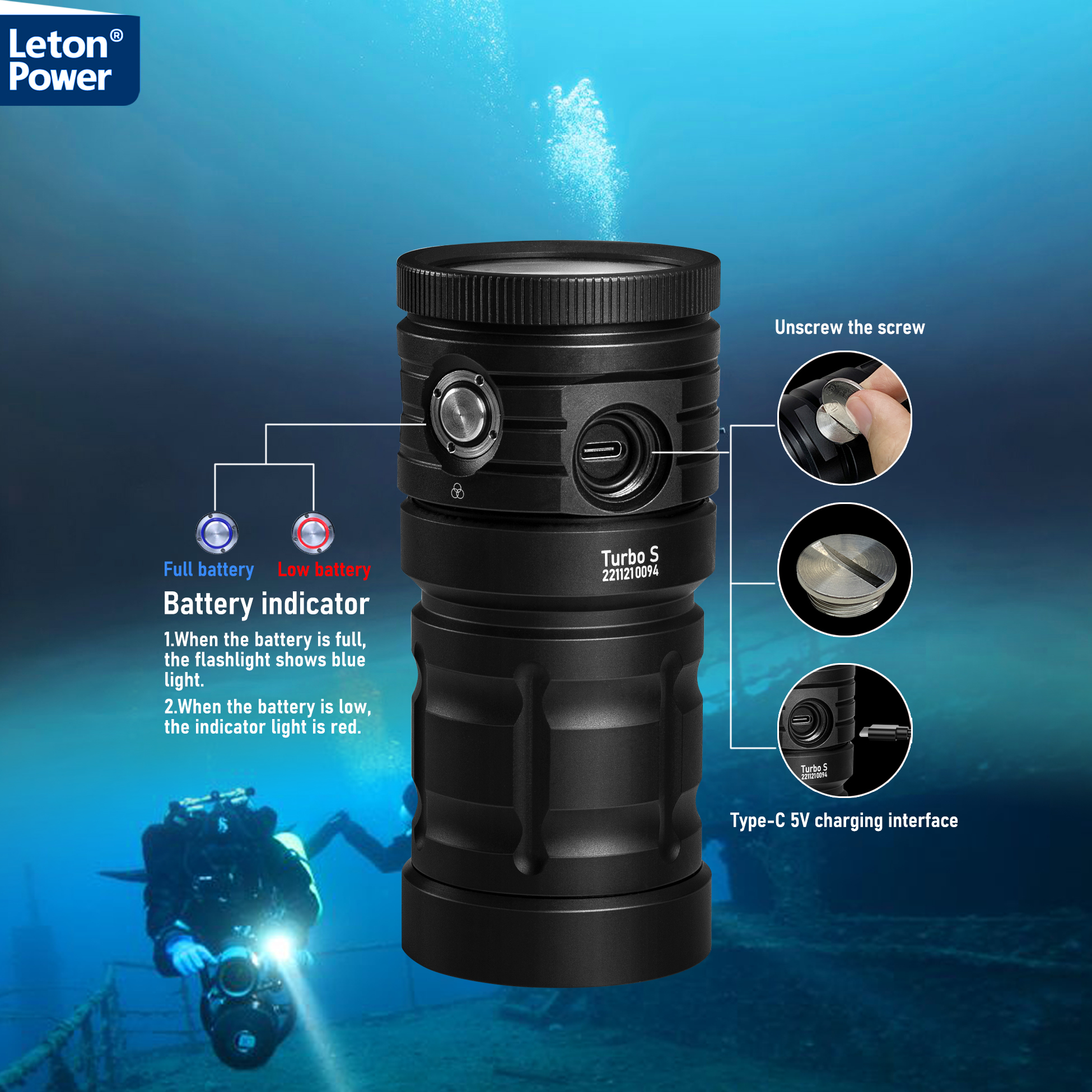 Professional Underwater Lamp 4 - Industrial Laser Pointer incelemesi ve fiyatı