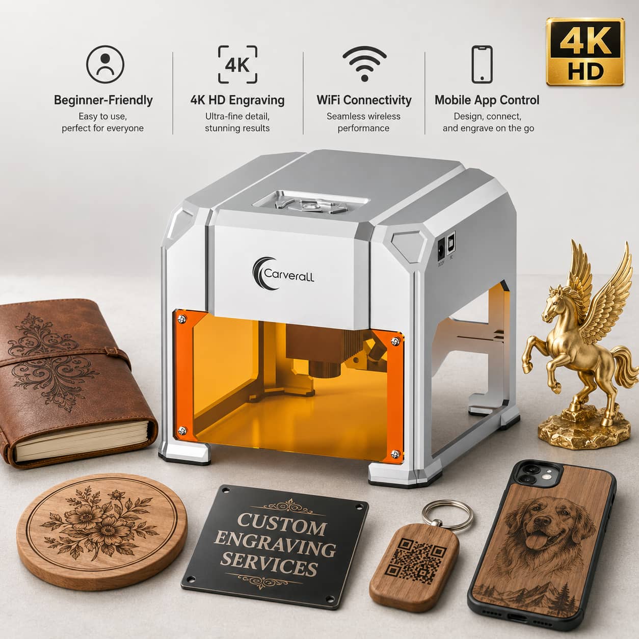 Carverall Laser Engraver Machi - Acrylic Cutting Machine incelemesi ve fiyatı