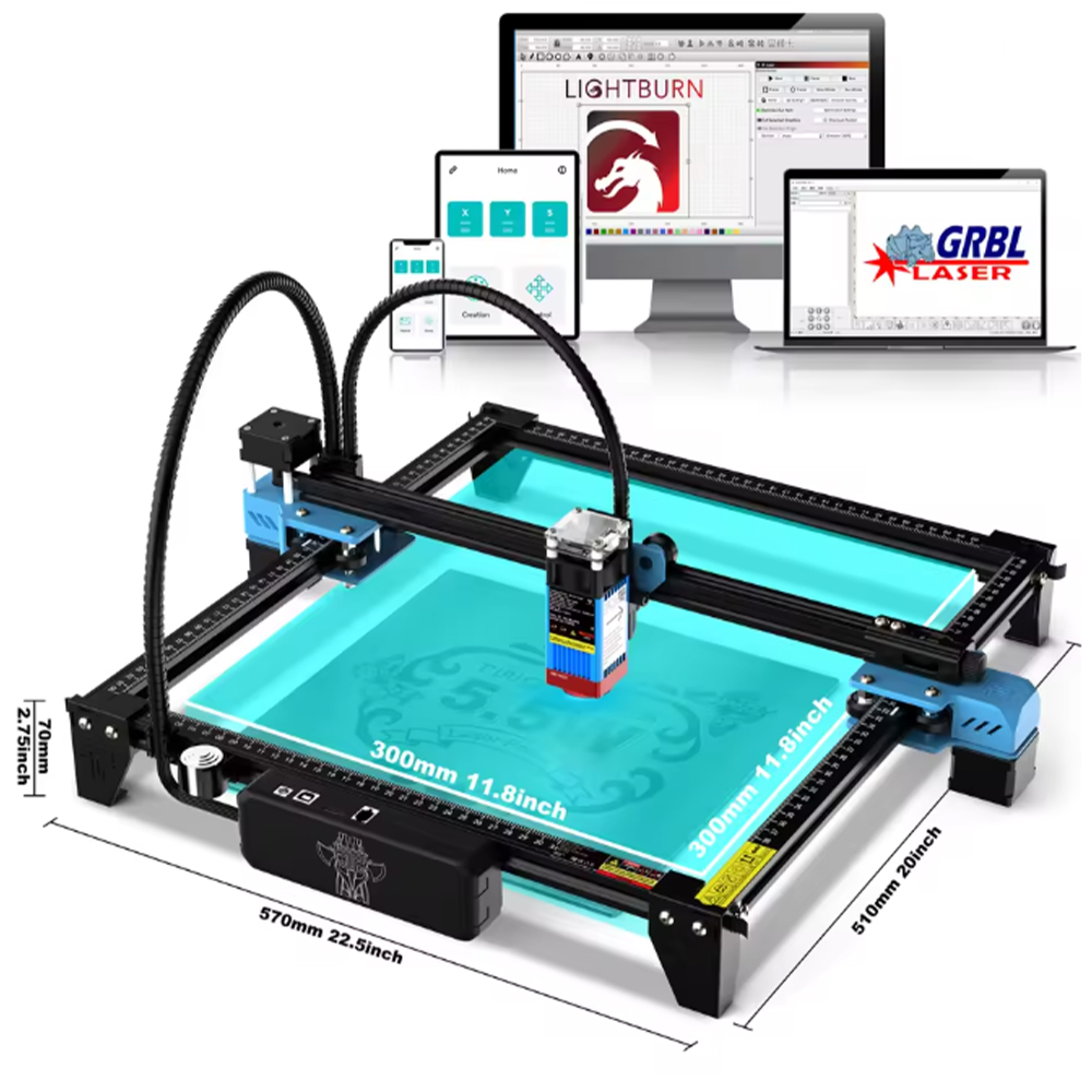 TwoTrees TTS-55 Pro/TTS-10 Pro - Industrial Laser Cutting incelemesi ve fiyatı