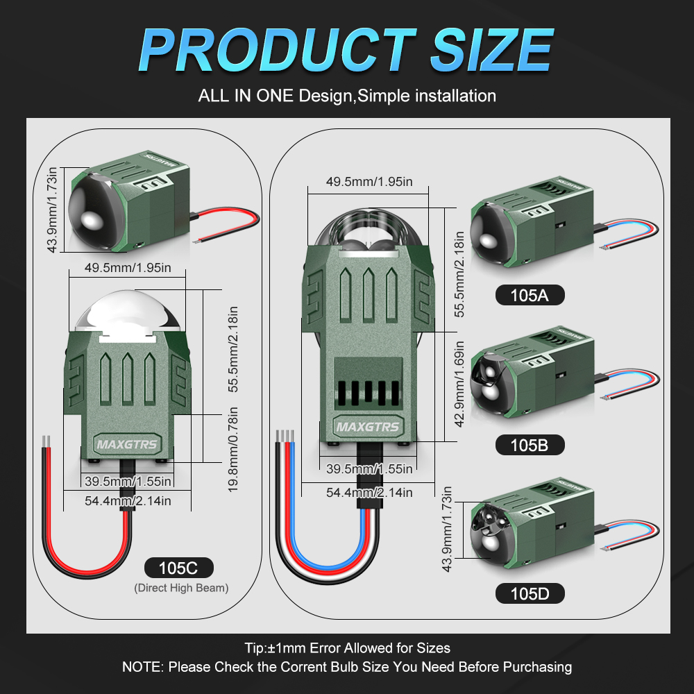Double Laser 1.5inch Bi Led Mo - Industrial Laser Module incelemesi ve fiyatı