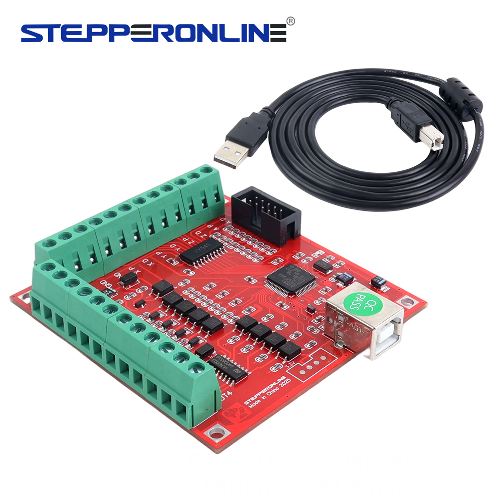 4-Axis USB CNC Breakout Board  - Breakout Board Mach3 incelemesi ve fiyatı