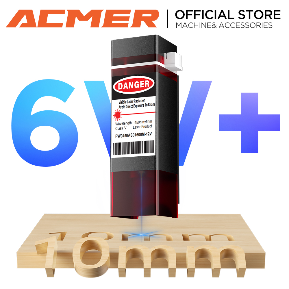 ACMER 6W Laser Head Upgrade Ki - Acrylic Cutting Machine incelemesi ve fiyatı