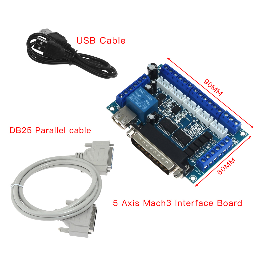 5 Axis CNC MACH3 Breakout Boar - Breakout Board Mach3 incelemesi ve fiyatı