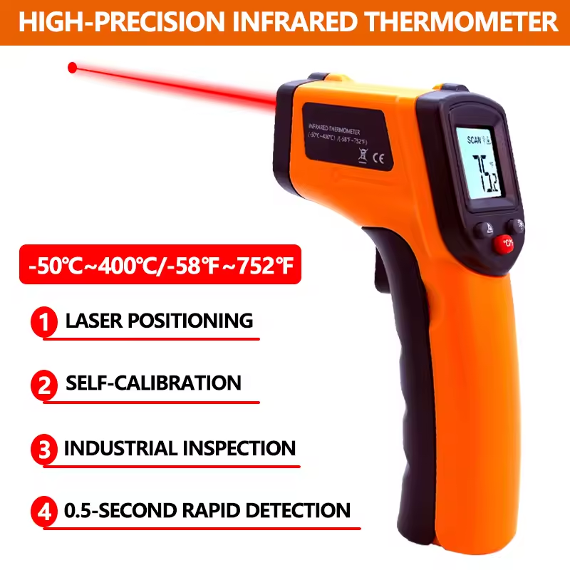 Handheld Infrared Thermometer  - Industrial Laser Thermometer Gun incelemesi ve fiyatı