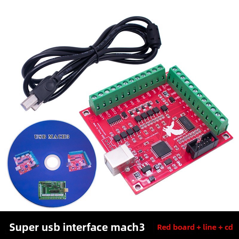 Breakout board CNC USB MACH3 1 - Breakout Board Mach3 incelemesi ve fiyatı