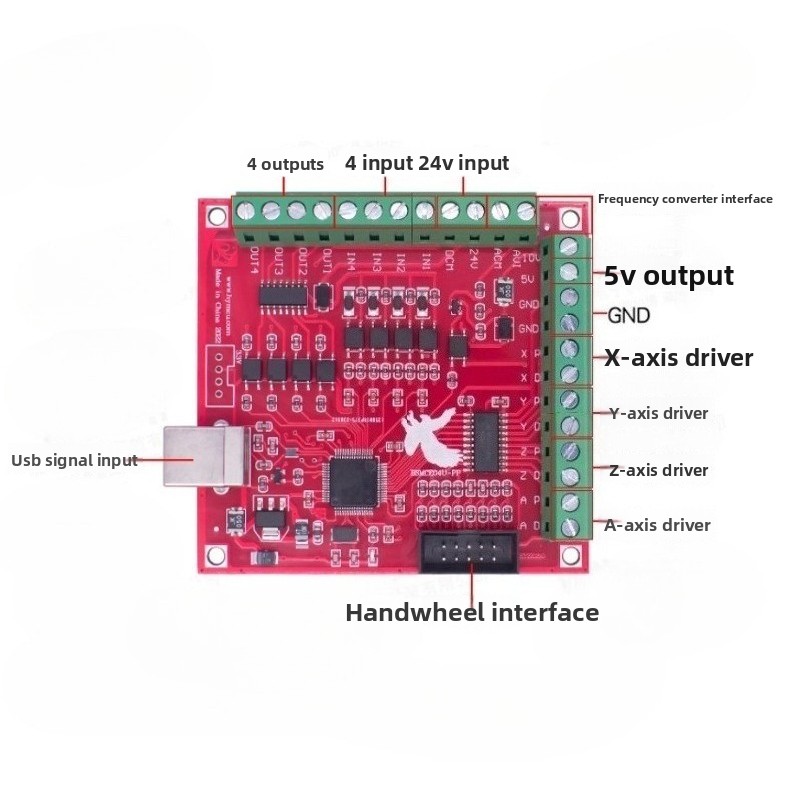 Breakout board CNC USB MACH3 1 - Breakout Board Mach3 incelemesi ve fiyatı