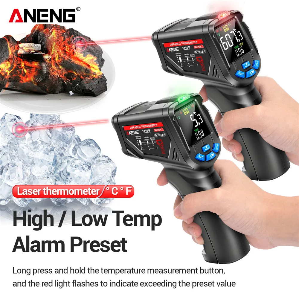 Infrared Thermometer Digital N - Industrial Laser Thermometer Gun incelemesi ve fiyatı