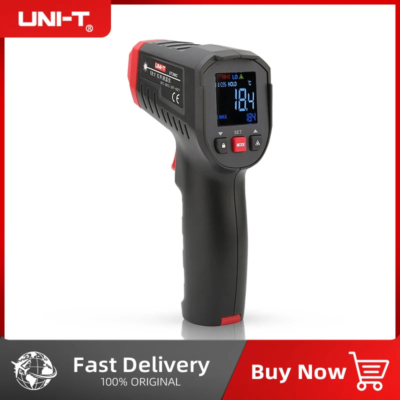 UNI-T Digital Thermometer Non- - Industrial Laser Thermometer Gun incelemesi ve fiyatı