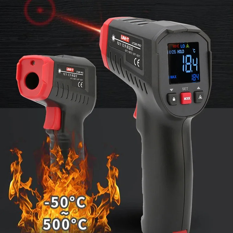UNI-T Digital Thermometer Non- - Industrial Laser Thermometer Gun incelemesi ve fiyatı