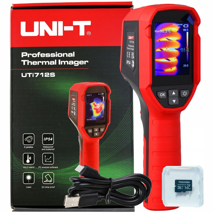 UNI-T UTi712S Thermal Camera P - Industrial Laser Pointer incelemesi ve fiyatı
